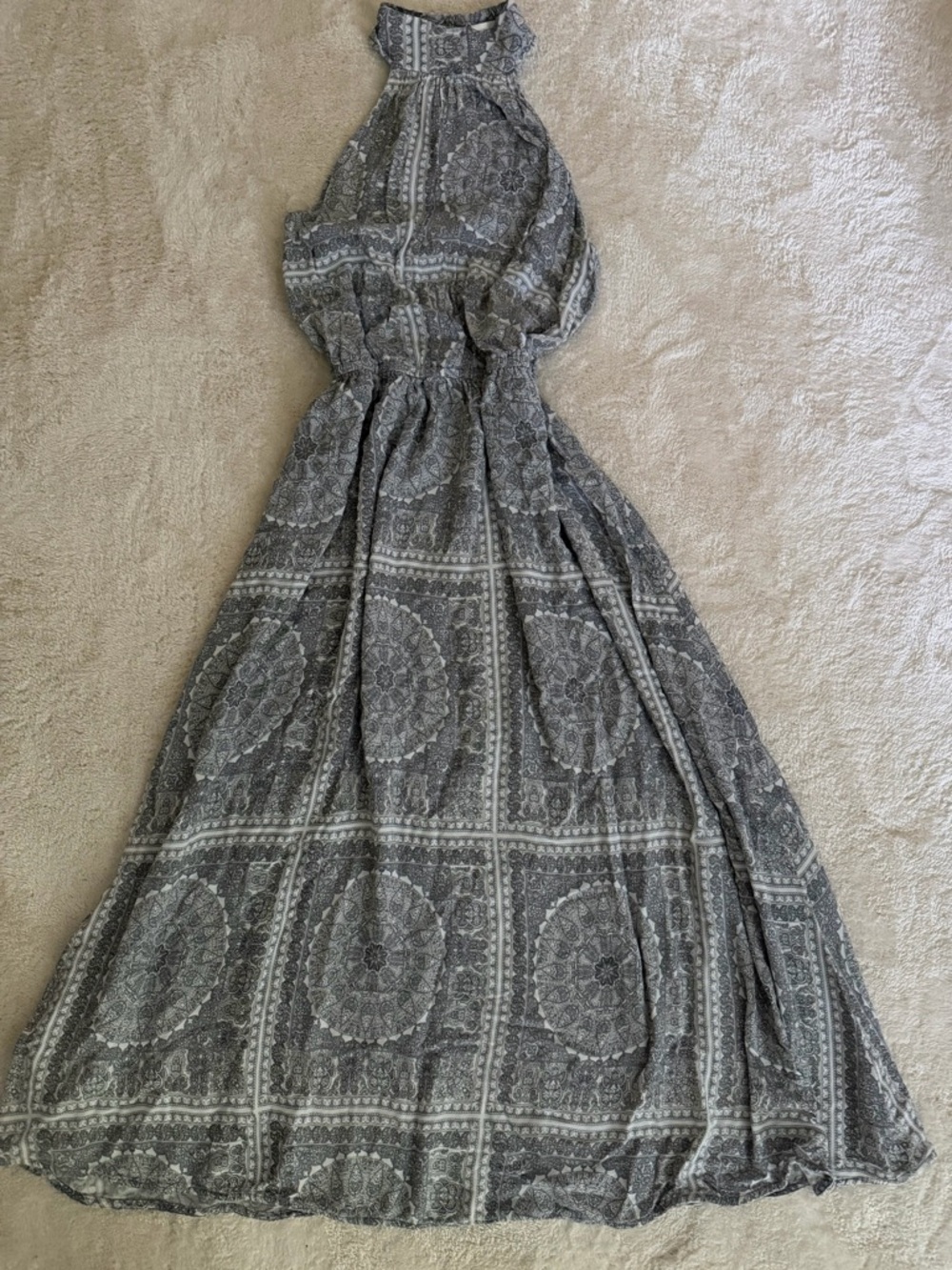 Zimmermann High Neck Maxi Dress